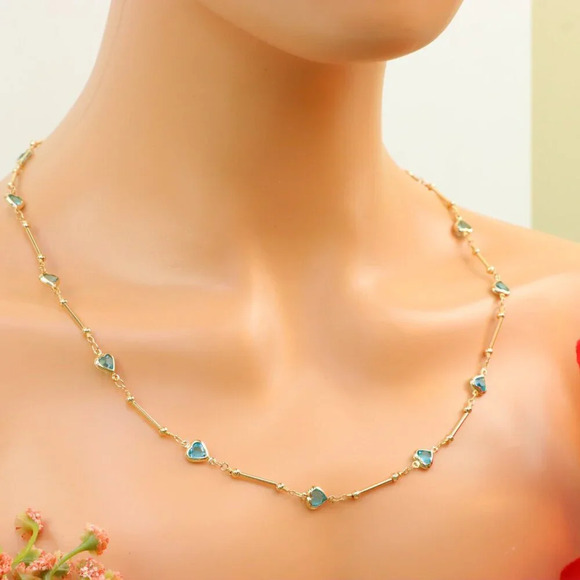 "New Beautiful Design Necklace Chain for Women/Girls, Gift, N580 - Picture 1 of 10